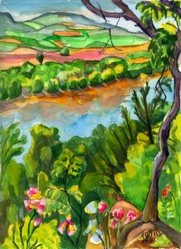 Copper Light on the Missouri